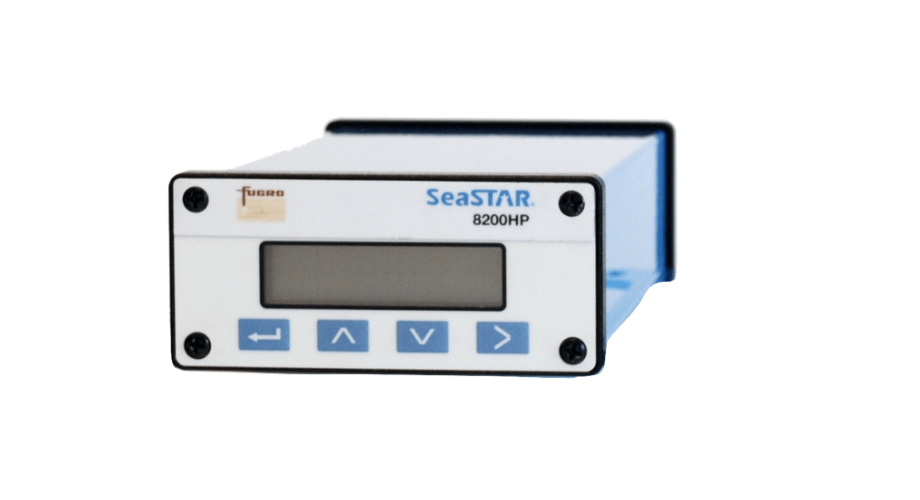 The 8200 HP is a legacy combined GPS and DGPS correction receiver. This model is obsolete, repair is by complete unit replacement or upgrade to the Fugro 9410-AUT. To request a quotation for upgrading, please contact seastarsales@fugro.com.